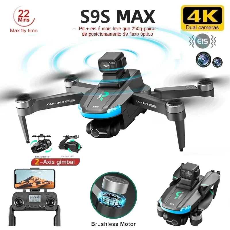 Drone Controller Screen - NIEUWE S9S MAX MINI Drone 4K