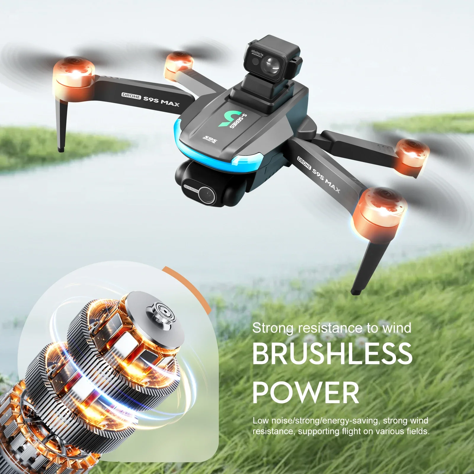 NIEUWE S9S MAX MINI Drone 4K 2 - Drone Controller Screen recensie en prijs