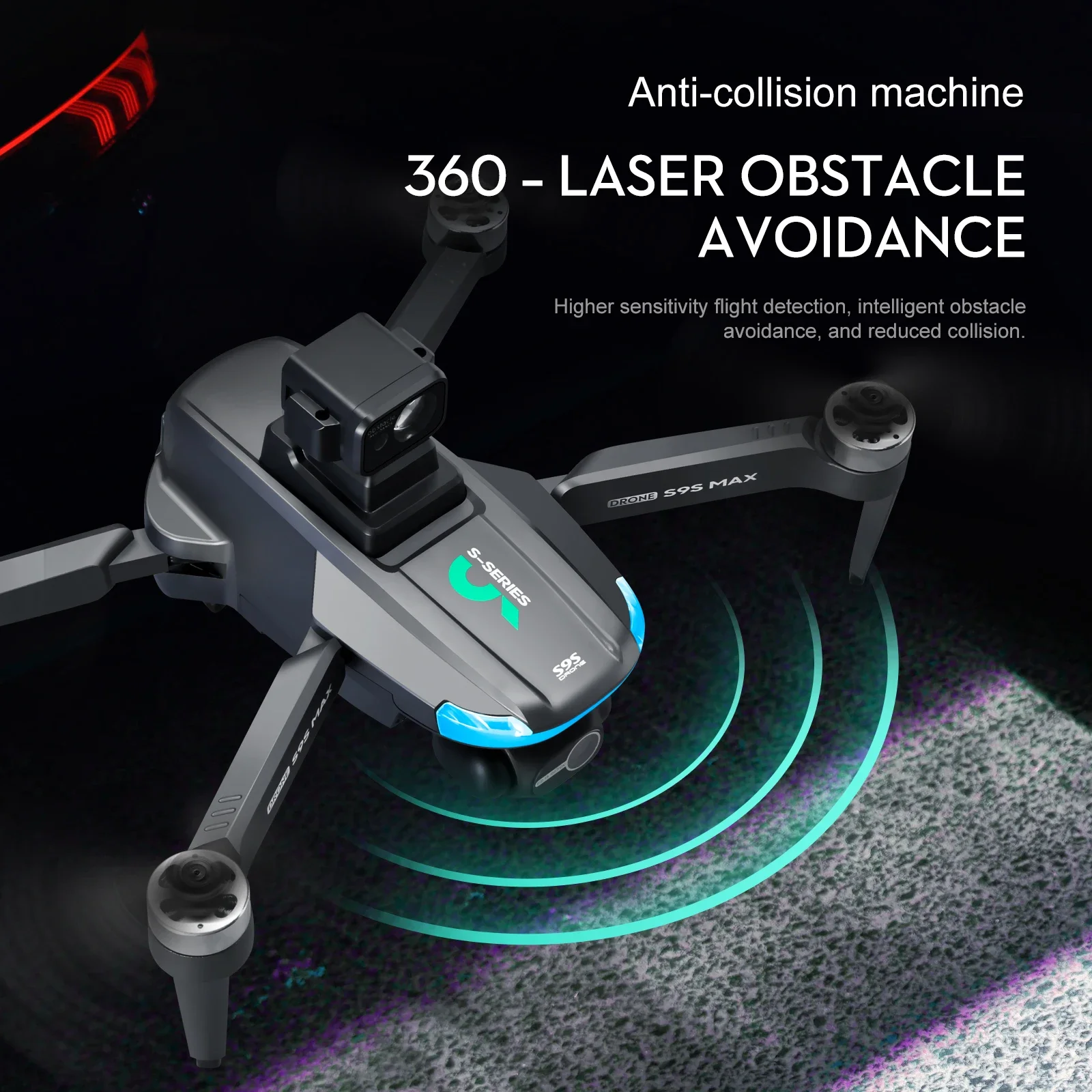 NIEUWE S9S MAX MINI Drone 4K 2 - Drone Controller Screen recensie en prijs