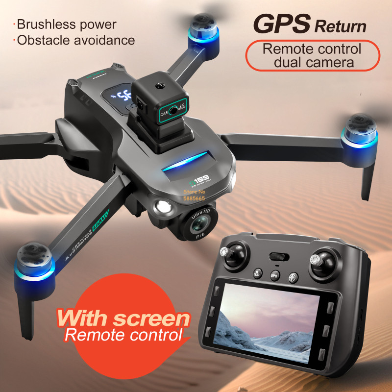 8K Dual Camera 5G WIFI FPV Afs - Drone Controller Screen recensie en prijs