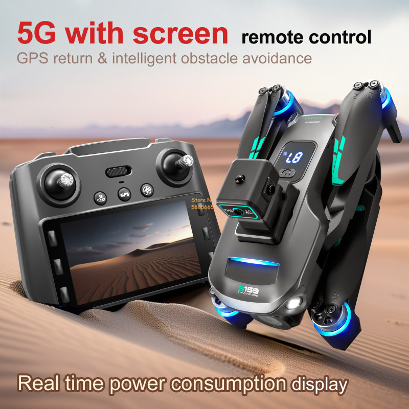 8K Dual Camera 5G WIFI FPV Afs - Drone Controller Screen recensie en prijs