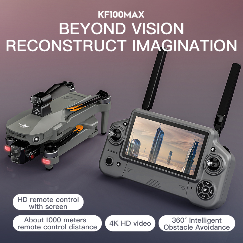 KF100 MAX GPS Drone 4K Camera  - Drone Controller Screen recensie en prijs